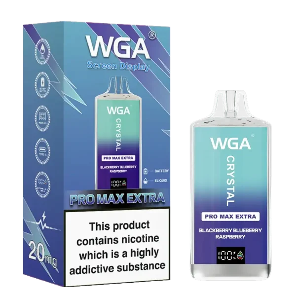 WGA Crystal Pro Max Extra 15K (15000) Puffs Adjustable Airflow 650mAh Battery Type-C Charging 20ml Capacity 2% 5% Nicotine Disposable Vape 2 WGA Crystal Pro Max Extra 15K (15000) Puffs Adjustable Airflow 650mAh Battery Type-C Charging 20ml Capacity 2% 5% Nicotine Disposable Vape