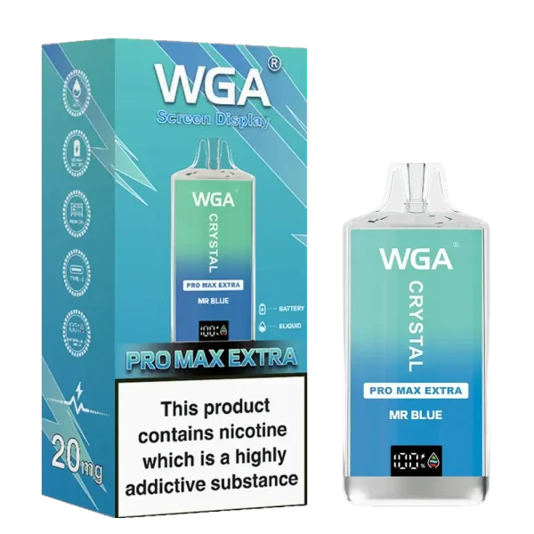 WGA Crystal Pro Max Extra 15K (15000) Puffs Adjustable Airflow 650mAh Battery Type-C Charging 20ml Capacity 2% 5% Nicotine Disposable Vape 14 WGA Crystal Pro Max Extra 15K (15000) Puffs Adjustable Airflow 650mAh Battery Type-C Charging 20ml Capacity 2% 5% Nicotine Disposable Vape
