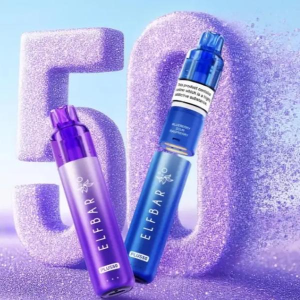24h-vape.com ELFBAR PLUS 50 Launches in UK: MHRA-Compliant with 50,000 Puffs