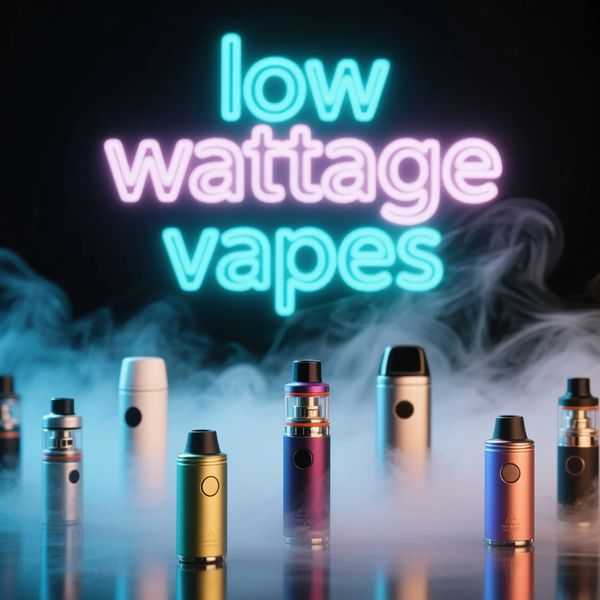 low wattage vapes